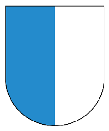 Stemma del Cantone di Lucerna (verticale)
